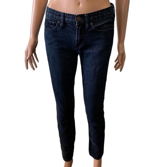 J. Crew Low Rise Stretch Skinny Jeans 26 Western Coastal Cowgirl Ranch Core - Picture 1 of 4